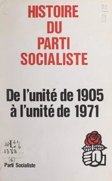 Histoire du Parti socialiste