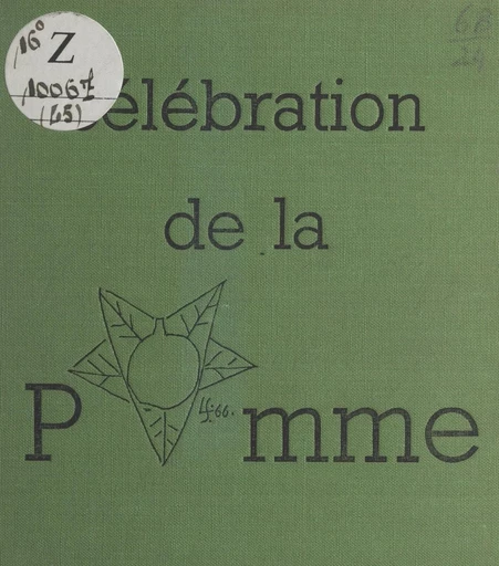 Célébration de la pomme - Franz Hellens - FeniXX réédition numérique