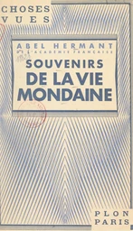 Souvenirs de la vie mondaine