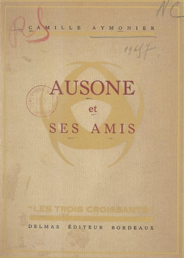 Ausone et ses amis - Camille Aymonier - FeniXX réédition numérique