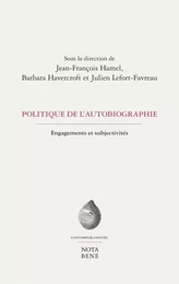 Politique de l'autobiographie