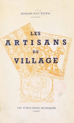 Les artisans du village - François Raynal - FeniXX réédition numérique