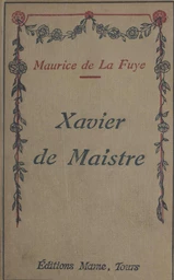 Xavier de Maistre