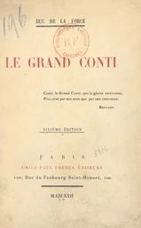 Le grand Conti