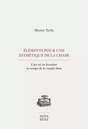 Éléments pour une esthétique de la chair