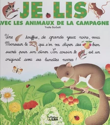 Je lis avec les animaux de la campagne