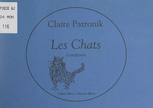 Les chats - Claire Patronik - FeniXX réédition numérique