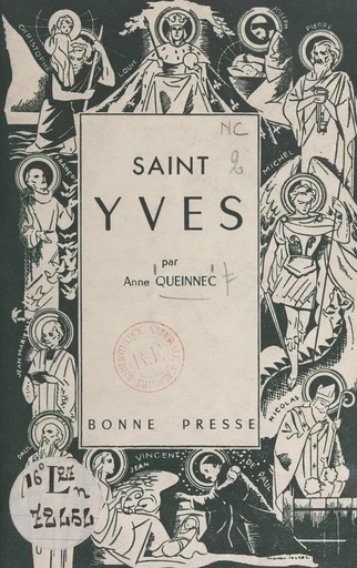 Saint Yves - Anne Queinnec - FeniXX réédition numérique