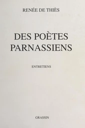 Des poètes parnassiens