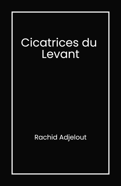 Cicatrices du Levant - Rachid Adjelout - Librinova