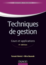 Techniques de gestion - 4e éd.