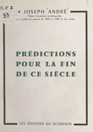 Prédictions pour la fin de ce siècle