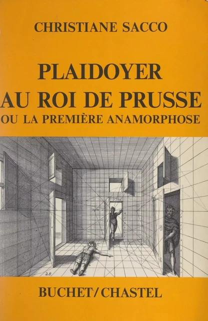 Plaidoyer au roi de Prusse - Christiane Sacco - FeniXX réédition numérique