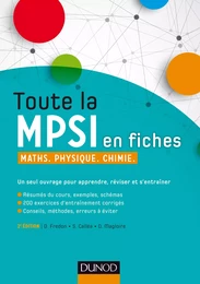 Toute la MPSI en fiches - 2ed