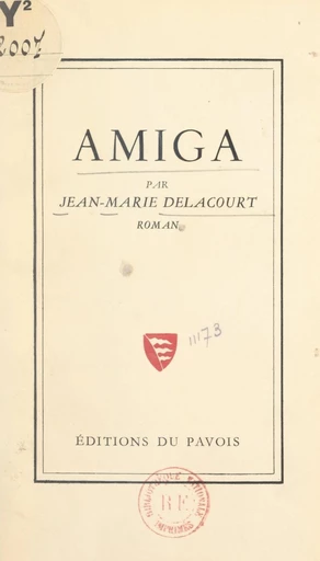 Amiga - Jean-Marie Delacourt - FeniXX réédition numérique