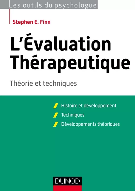 L'évaluation thérapeutique - Stephen E. Finn - Dunod