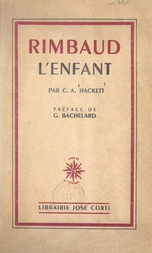 Rimbaud l'enfant - Cecil Arthur Hackett - FeniXX réédition numérique