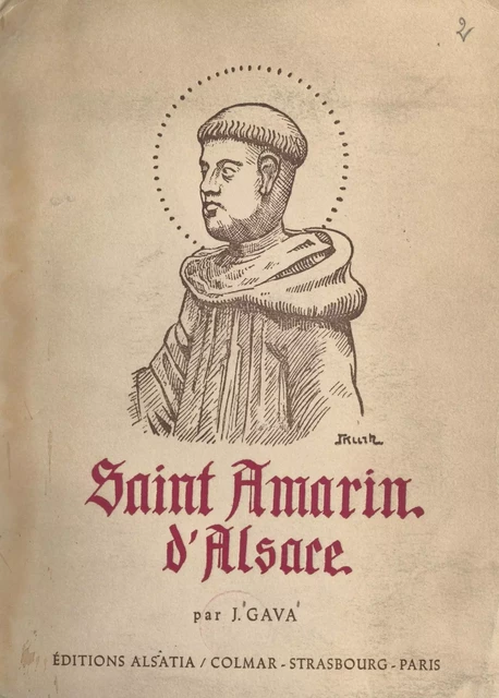 Saint Amarin d'Alsace - Jules Gava - FeniXX réédition numérique