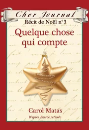 Cher Journal : Récit de Noël : N° 3 - Quelque chose qui compte