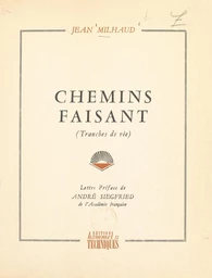 Chemins faisant