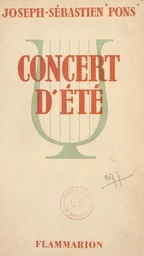 Concert d'été