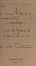 Edmond Nocard, 1850-1903