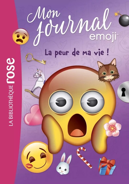 emoji TM mon journal 02 - La peur de ma vie ! - Catherine Kalengula - Hachette Jeunesse