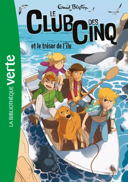 Le Club des Cinq 01 - Le Club des Cinq et le trésor de l'île - Enid Blyton - Hachette Jeunesse