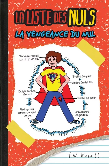 La liste des nuls : La vengeance du nul - H N Kowitt - Scholastic Canada Ltd