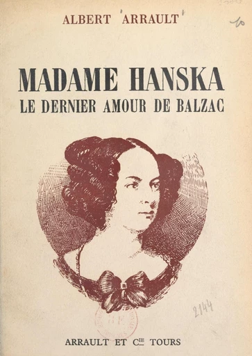 Madame Hanska - Albert Arrault - FeniXX réédition numérique