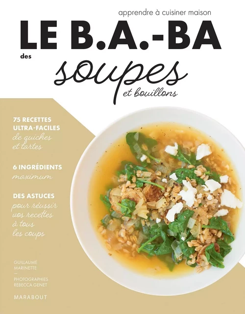 Le B.A.-BA de la cuisine - Soupes - Lene Knudsen, Ilona Chovancova - Marabout