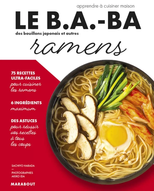 Le B.A.-BA de la cuisine - Ramens - HARADA SACHIYO - Marabout