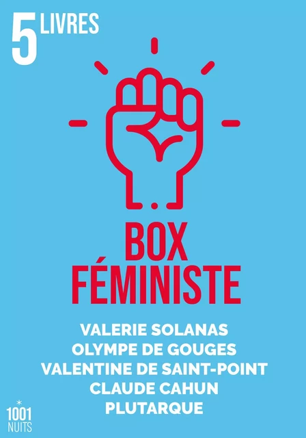 Box féministe 1001 Nuits -  1001 Nuits - Fayard/Mille et une nuits