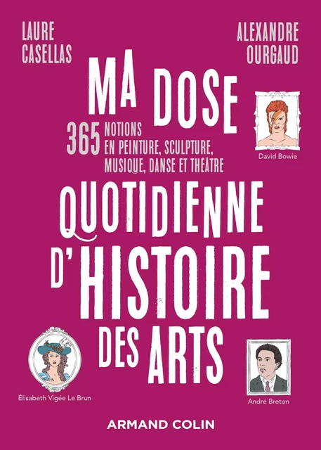 Ma dose quotidienne d'histoire des arts - Laure Casellas, Alexandre Ourgaud - Armand Colin