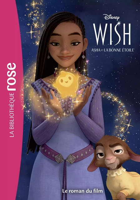 Bibliothèque Disney - Wish : Asha et la bonne étoile - Le roman du film -  Walt Disney - Hachette Jeunesse