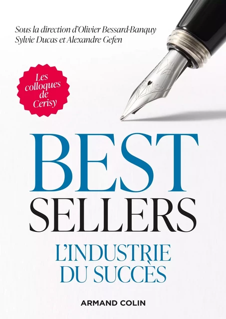 Best-sellers - Olivier Bessard-Banquy, Sylvie Ducas, Alexandre Gefen - Armand Colin