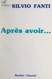 Après avoir...