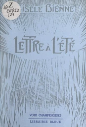 Lettre à l'été