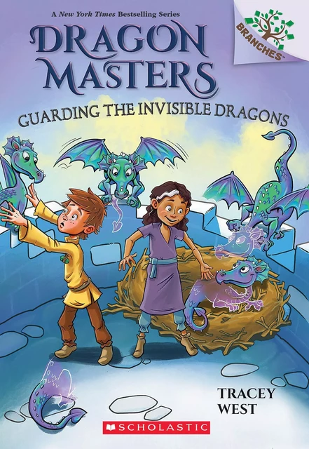 Guarding the Invisible Dragons: A Branches Book (Dragon Masters #22) - Tracey West - Scholastic Inc.