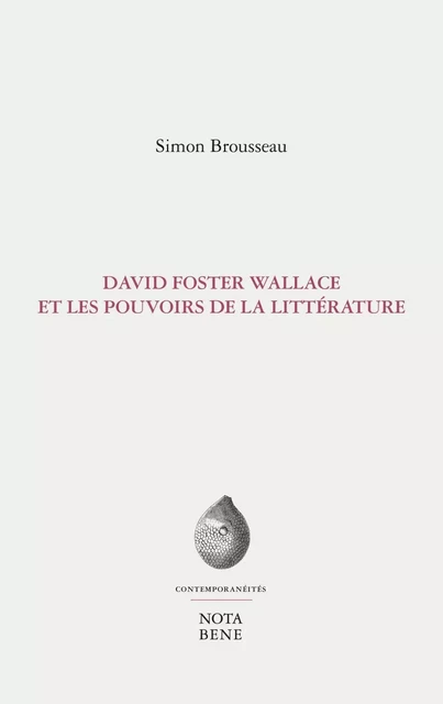 David Foster Wallace et les pouvoirs de la littérature -  - Groupe Nota bene