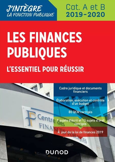 Les finances publiques 2019-2020 - Philippe Boucheix, René Juillard - Dunod