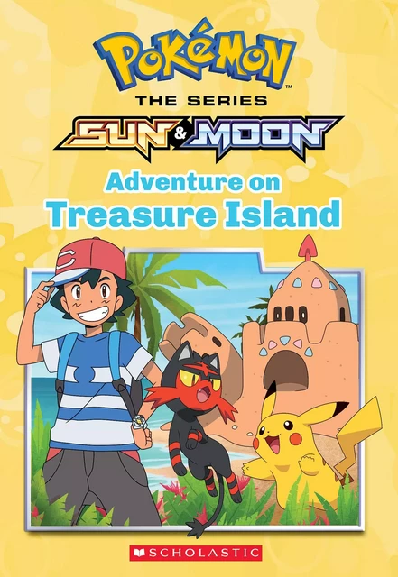 Adventure on Treasure Island (Pokémon Alola Chapter Book) - Jeanette Lane - Scholastic Inc.