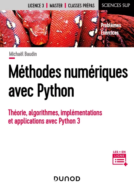 Méthodes numériques avec Python - Michaël Baudin - Dunod