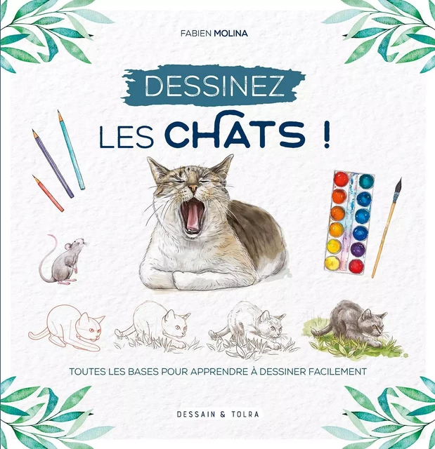 Dessinez les chats ! -  Fabien Molina - Dessain et Tolra