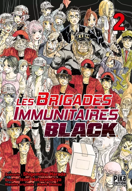 Les Brigades Immunitaires Black T02 - Akane Shimizu - Pika