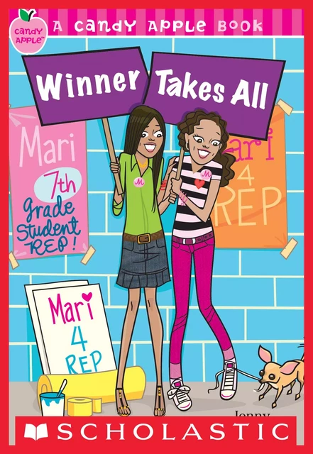 Winner Takes All (Candy Apple #28) - Jenny Santana - Scholastic Inc.