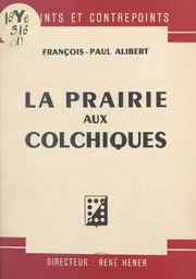 La prairie aux colchiques