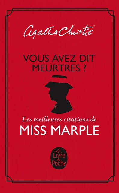 Vous avez dit meurtre ? - Agatha Christie - Le Livre de Poche