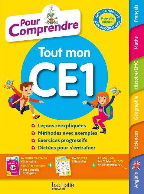 Pour comprendre Toutes les matières CE1 - Frédérique Beau, Pauline Bodeau, Séverine Chatelain, Magali Dieny, Pierre Dieny, Jack Guichard, Pascale Huet - Hachette Éducation