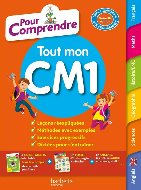 Pour comprendre Toutes les matières CM1 - Laure Brémont, Pierre Brémont, Séverine Chatelain, Fabienne Dachet, Jack Guichard, Emmanuel Guimberteau, Pascale Huet, Pierre Dieny - Hachette Éducation